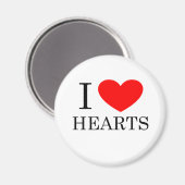 Ich habe Herz Magnet (Vorderseite/Rückseite)