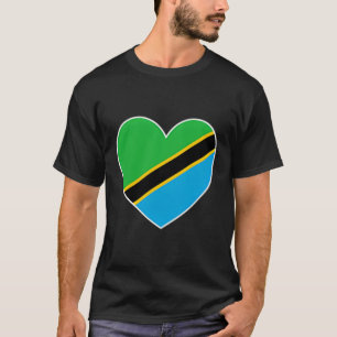 Ich habe Herz Tansania - Spaß an der tansanischen T-Shirt