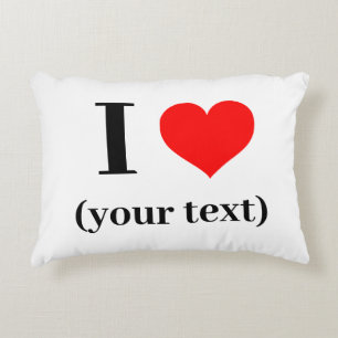 ICH HABE HERZEN! Accent Pillow 12" x 16" - Polyest Dekokissen