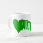 Ich habe Herzklopfen Kaffeetasse (Vorderseite Links)