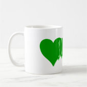 Ich habe Herzklopfen Kaffeetasse (Links)