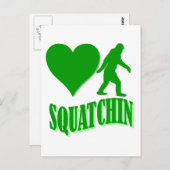 Ich habe Herzklopfen Postkarte (Vorne/Hinten)