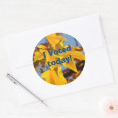 Ich habe heute abgestimmt! Aufkleber abstimmen für (Umschlag)