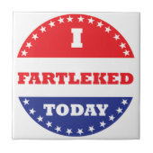 Ich habe heute Fartleed Fliese (Vorderseite)