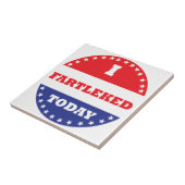 Ich habe heute Fartleed Fliese (Seite)