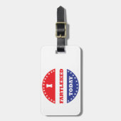 Ich habe heute Fartleed Gepäckanhänger (Vorderseite vertikal)