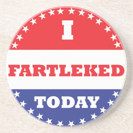 Ich habe heute Fartleed Untersetzer (Vorne)
