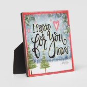 Ich habe heute für Sie gelobt, Hübsche Inspiritivi Fotoplatte (Vorderseite)