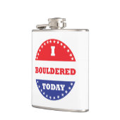 Ich habe heute gebouldet flachmann (Links)