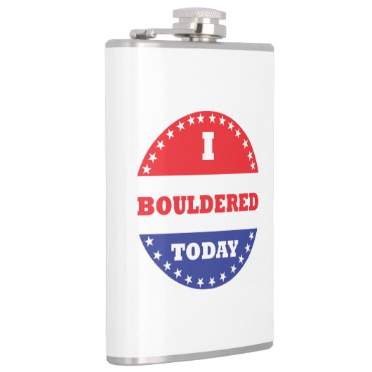 Ich habe heute gebouldet flachmann (Rechts)