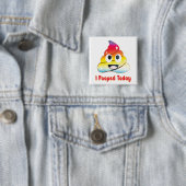 Ich habe heute gekackt button (Beispiel)