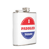 Ich habe heute gepaddelt flachmann (Rechts)