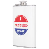 Ich habe heute gepaddelt flachmann (Links)