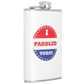 Ich habe heute gepaddelt flachmann (Rechts)