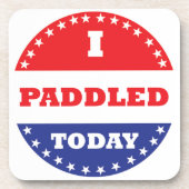 Ich habe heute gepaddelt untersetzer (Vorderseite)