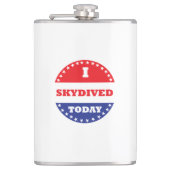 Ich habe heute gescheitert flachmann (Vorderseite)