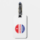 Ich habe heute gescheitert gepäckanhänger (Rückseite vertikal)