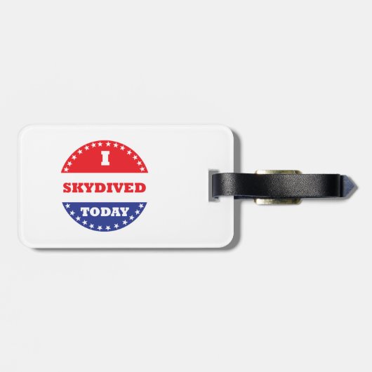 Ich habe heute gescheitert gepäckanhänger (Rückseite horizontal)