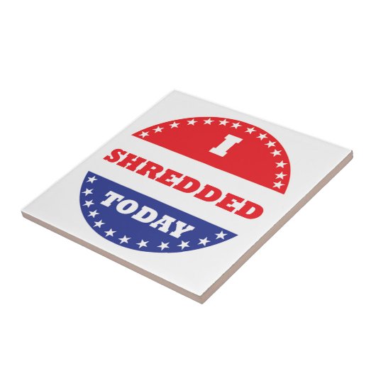 Ich habe heute geschreddert fliese (Seite)