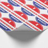 Ich habe heute geschreddert geschenkpapier (Ecke)