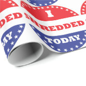 Ich habe heute geschreddert geschenkpapier (Rolleneckpunkt)