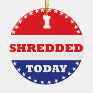 Ich habe heute geschreddert keramik ornament