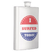 Ich habe heute gesurft flachmann (Rechts)