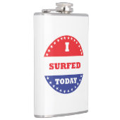 Ich habe heute gesurft flachmann (Rechts)