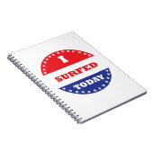 Ich habe heute gesurft notizblock (Rechte Seite)