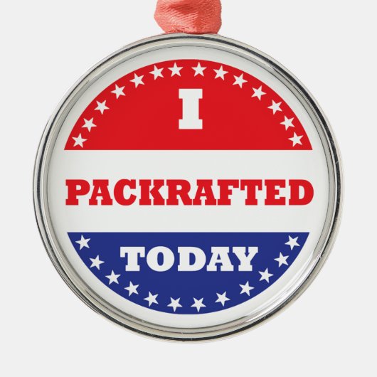 Ich habe heute ornament aus metall (Vorne)