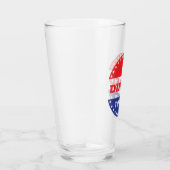 Ich habe heute Pickleball getaucht Glas (Rechts)