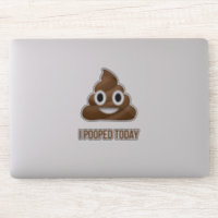 Ich habe heute Poo Emoticon Gekackt