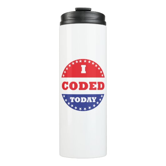 Ich habe heute programmiert thermosbecher (Vorderseite)