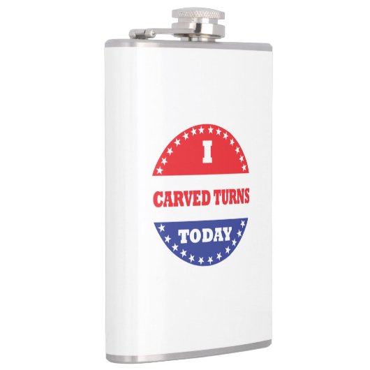 Ich habe heute Turns Carven Flachmann (Rechts)