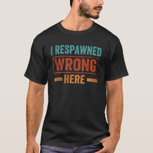 Ich habe hier wieder falsch geklatscht. T-Shirt