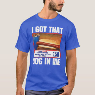 Ich habe Hund in Hot Dogs Combo Hotdog Vintag T-Shirt