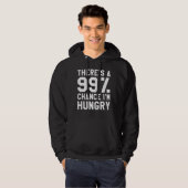 Ich habe Hunger Hoodie (Vorne ganz)