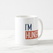 Ich habe Hunger Kaffeetasse (VorderseiteRechts)