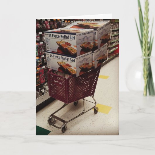 "Ich habe Hunger, Typ." Geburtskarte Karte (Vorderseite)