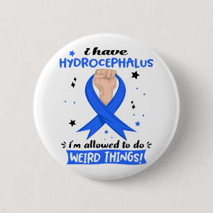 Ich habe Hydrocephalus, den ich seltsam machen dar Button