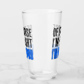 Ich habe ich bin Papou Grieche-Großvater Recht Glas (Rechts)