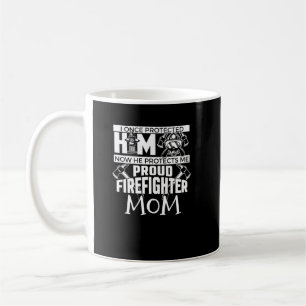Ich habe ihm einst die stolze Feuerwehr-Mama gesch Kaffeetasse