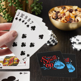 ICH HABE IHNEN EINE SPRACHE ÜBER IHREN lustigen ha Spielkarten