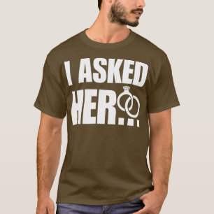 Ich habe ihr Verlobte-Fiancer für die Hochzeit der T-Shirt