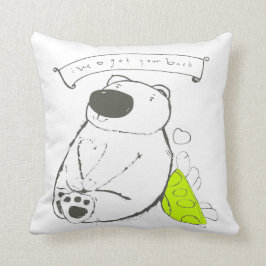 Ich habe Ihre Rückseite Kissen