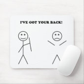 Ich habe Ihre Rückseite Mousepad (Mit Mouse)