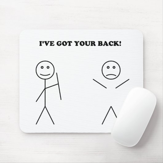 Ich habe Ihre Rückseite Mousepad (Mit Mouse)
