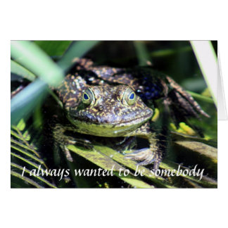 Ich habe immer Gewollt, jemand zu sein