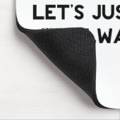 Ich habe immer recht mousepad (Ecke)