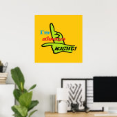 Ich habe immer recht poster (Heimbüro)